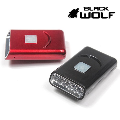 블랙울프 SH-G016 // 500mAh 배터리 내장 / DIP Ø5 LED / 2모드 / 자체충전 / 캡라이트 / 약40루멘 / 클립형 / 마이크로 5핀 USB 케이블